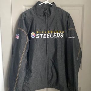 Pittsburgh Steelers windbreaker jacket.